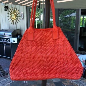 Cole Haan Leather Bag-Orange